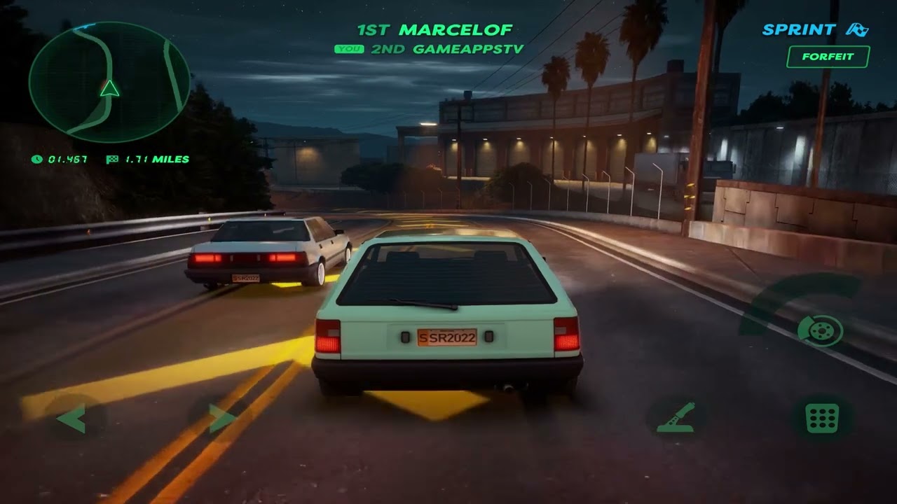 Static Shift Racing Gameplay