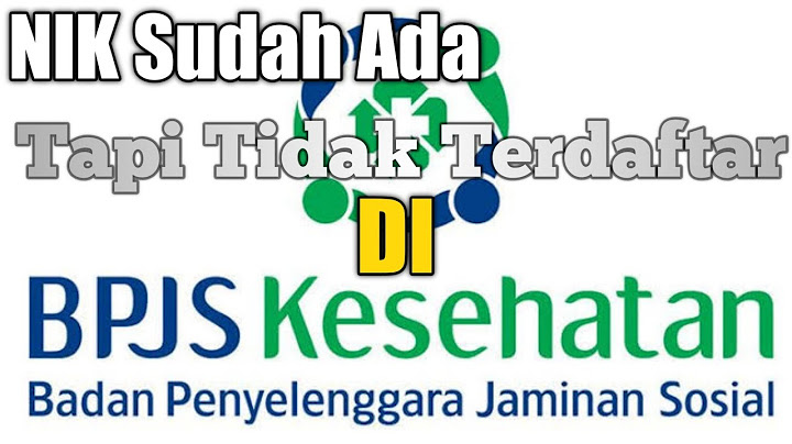 Kenapa NIK tidak terdaftar di BPJS ketenagakerjaan