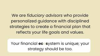 Have questions about how to make informed financial decisions?  We are here to guide you.
