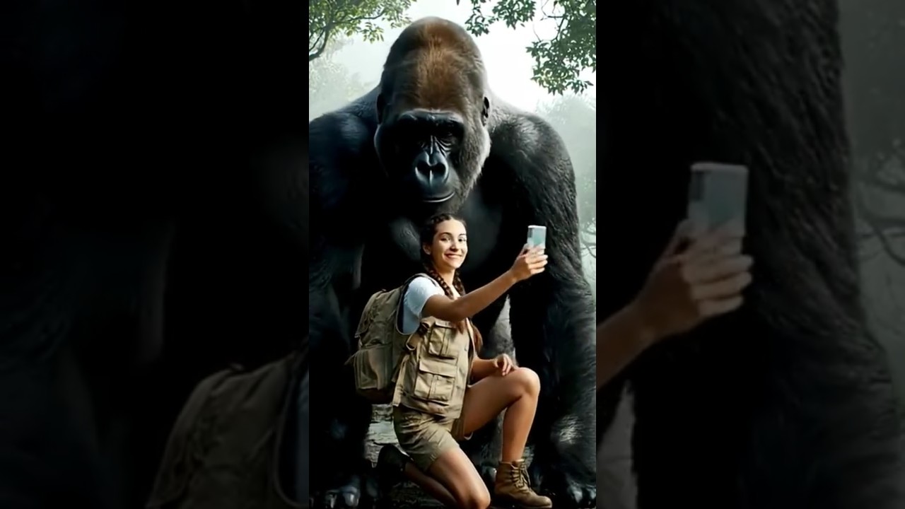 Silverback Photobomb