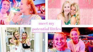 FINDING MY LITTLE | sorority big/little vlog at the university of alabama