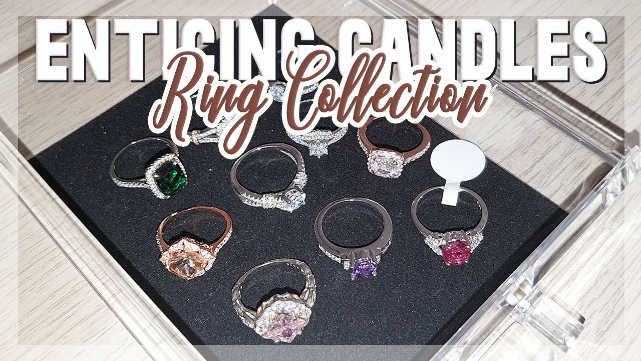 ENTICING CANDLES - Ring Collection (& why I don't/can't purchase anymore)