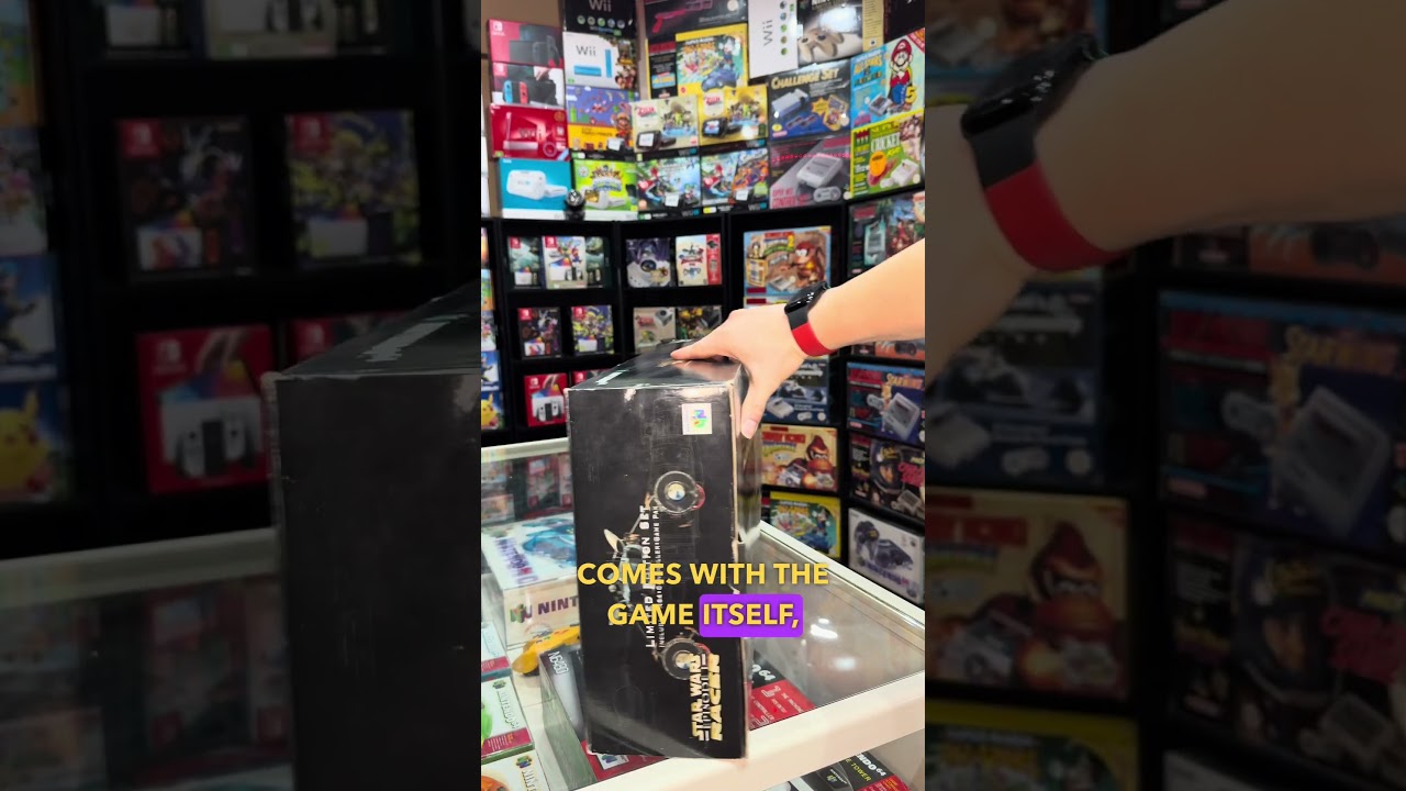 The two Star Wars Epiosode One Racer Special Edition Nintendo 64 Consoles 