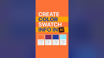 Get color code automatically in illustrator 👀🤯
