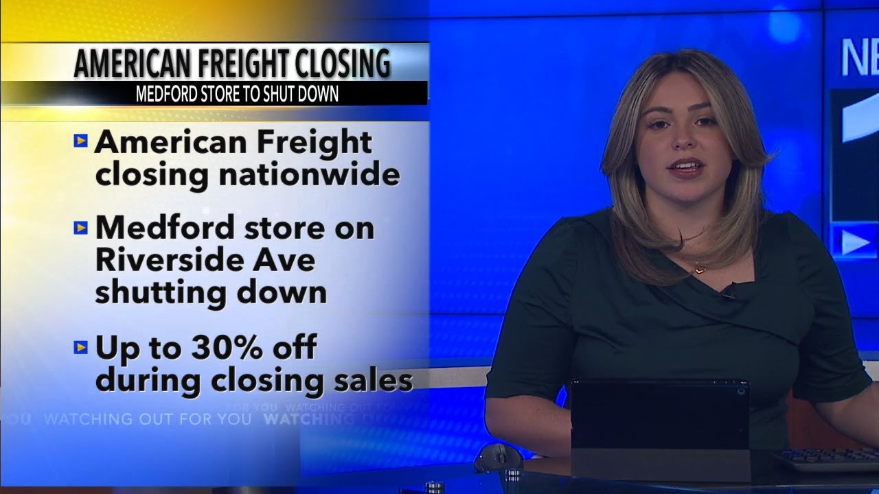 American Freight Closing All Stores, Including Medford Location