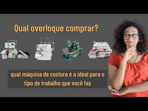 Vídeo: Como escolher um overlocker para uso doméstico?