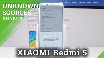 How to Enable Unknown Sources in XIAOMI Redmi 5 - Allow App Installation