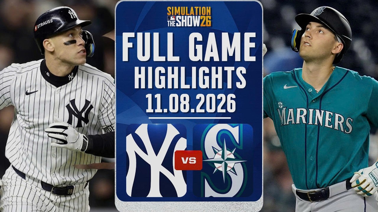 🔴LIVE🔴New York Yankees Vs Seattle Mariners Full Game Highlights Aug 11, 2026 Envivo MLB THE SHOW 26