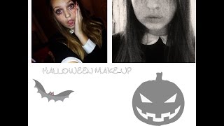HALLOWEEN MAKEUP TUTORIAL| Little girl crying blood|Beautycrash screenshot 4