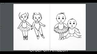 Mini Ballerina s Coloring Book