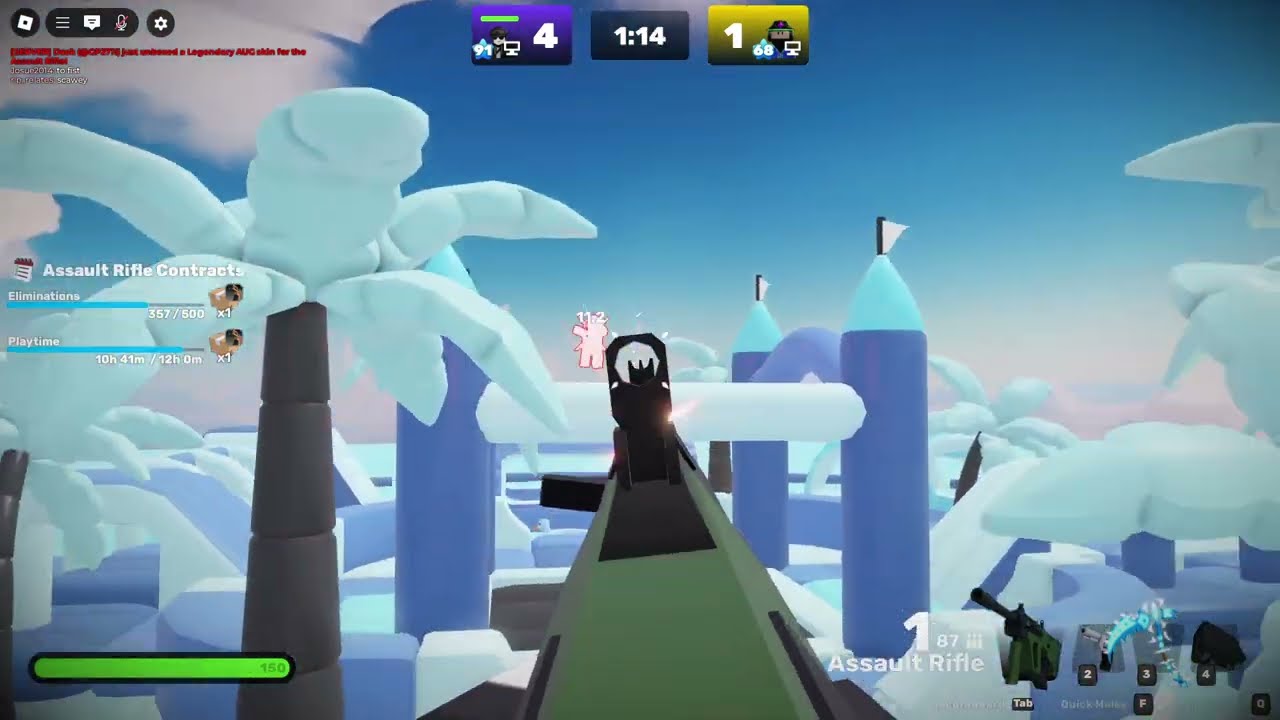 Unboxing the Legendary AUG Skin in Rivals | Roblox