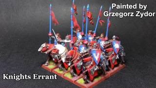 Knights Errant Bretonnia Order work level 1  9th age