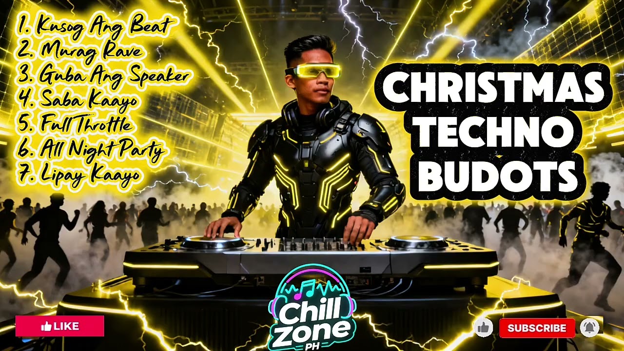 🎄💥 Christmas Techno Budots Disco Party Mix 2025 | Nonstop Bass | Chill Zone PH
