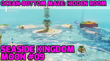 Super Mario Odyssey - Seaside Kingdom Moon #09 - Ocean-Bottom Maze: Hidden Room