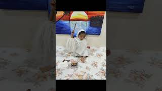 Vriti In Jain Marasa Attire Traditional Baby Look