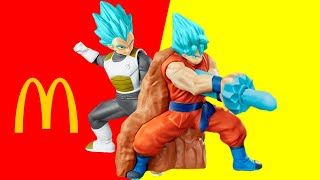 87 BRINDES DE DRAGON BALL  no McDonald's , Burger King e Coca-Cola