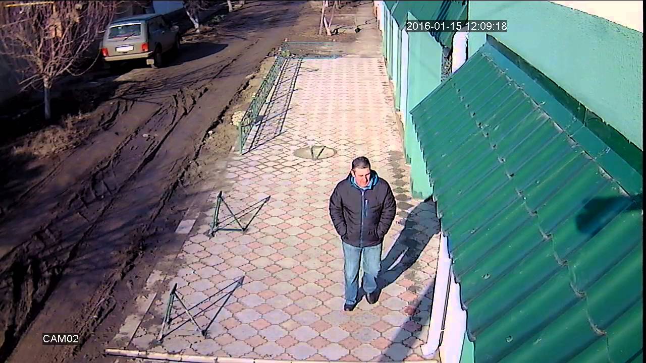 AHD камера TECSAR AHDD-1Mp-20Fl-out-eco матрица 1Mp Omnivision (день)