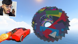 Cycle + Parachute Car Parking Race 926.864% People Can Complete in GTA 5!