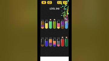 Soda Sort Water Color Puzzle Level 249 Gameplay