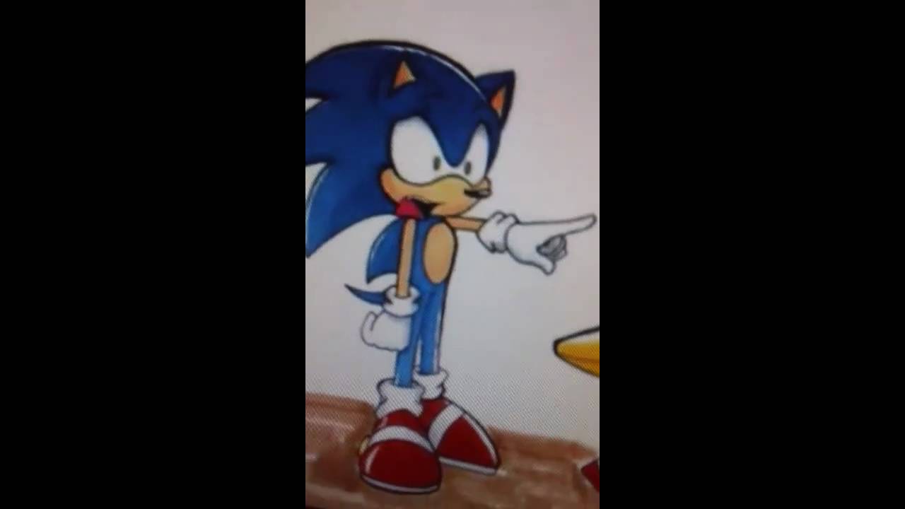 sonic freaks out- - YouTube
