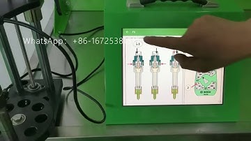 NANTAI CRM900 CR3-A Touch Screen Common Rail Injectors Stroke Measuring System Function Display