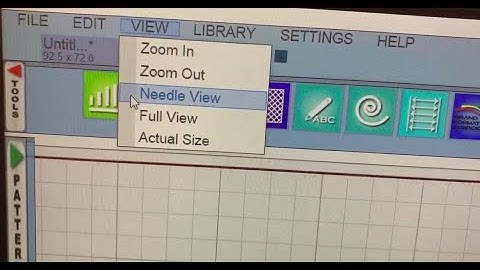 Needle View for Checking Custom Quilting (INNOVA AP & Nav) - AutoFit (AP)