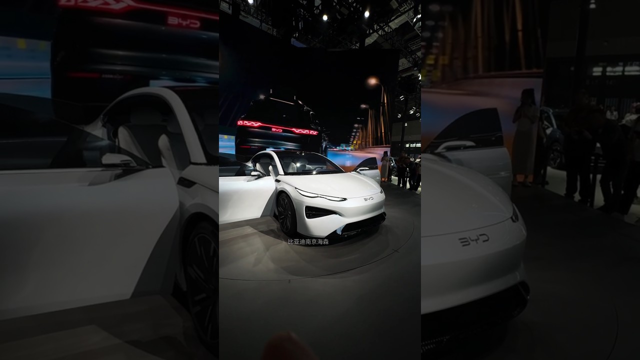 BYD Concept Car Ocean-S at Shanghai Auto Show