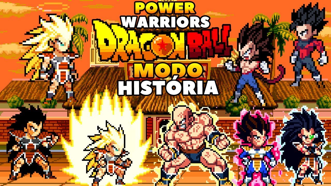 jogos leves para pc download DRAGON BALL POWER WARRIOR - SAGA GOHAN E GOKU VS RADITZ E NAPPA !