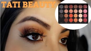 Fall Eyeshadow Look 2020 | Quick, Easy Glam | Tati Beauty | Textured Neutrals Vol 1