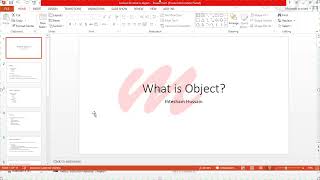 Lecture 01 | Object Oriented Programming | classes and Objects