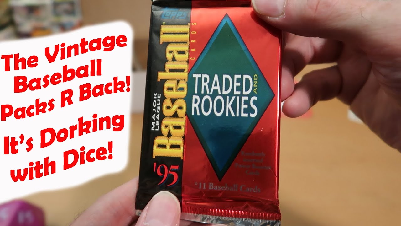 Vintage Baseball Packs! Dorking with Dice!