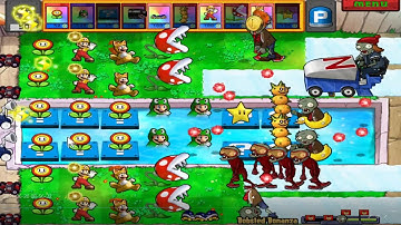 Plants vs Zombies Mod Mario VS Zombies (Nintendo vs Zombies) - Gameplay Walkthrough Part 4