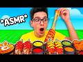 MANGIAMO IL CIBO ASMR più SODDISFACENTE di ROBLOX!! (Mukbang)