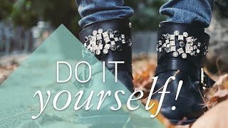 Hand Riveting Plier - Style your shoes with Swarovski strass and rivets
