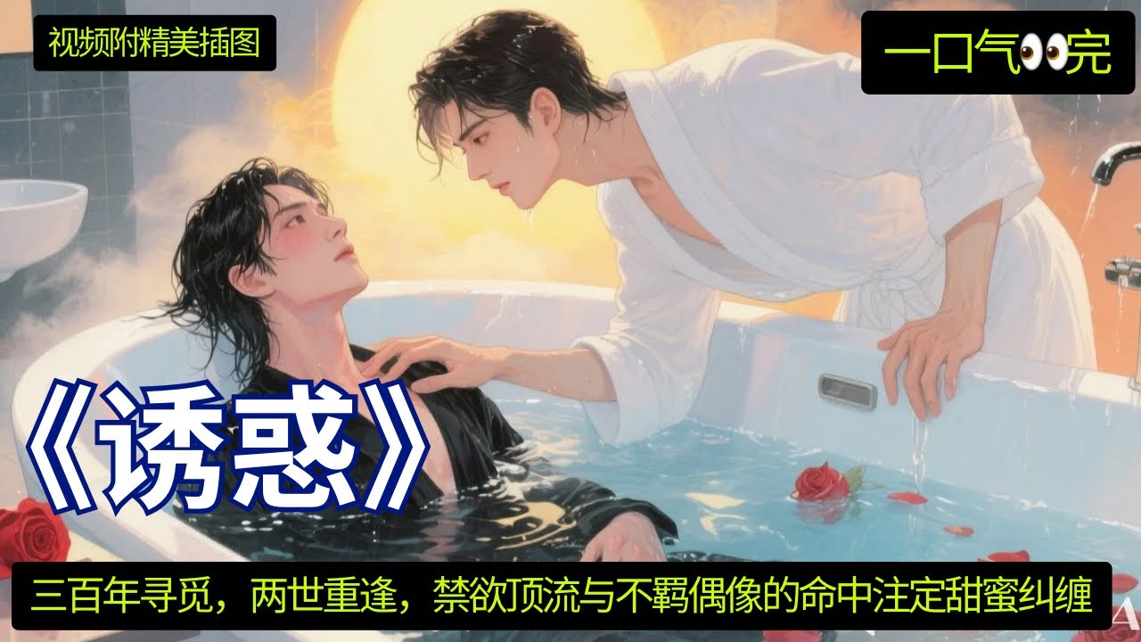 《诱惑》 一口气看完 💖 “不等了。”他在蓝忘机耳边轻声说，“三百年，够久了。”蓝忘机瞳孔微缩，随即吻如骤雨落下。这一夜，浴缸里的水凉了又热，沙发乱了又乱。前世错过的，今生加倍补回 #yizhan 