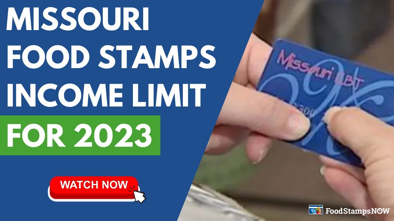 Missouri Food Stamps Limits for 2023 YouTube