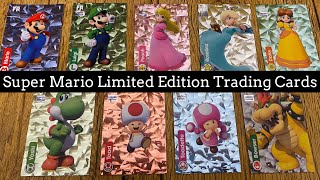 Super Mario Trading Cards - 9 Limited Edition Cards - Panini Mario