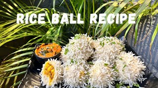 Japanese Food, Rice Ball Recipe #shorts #viral