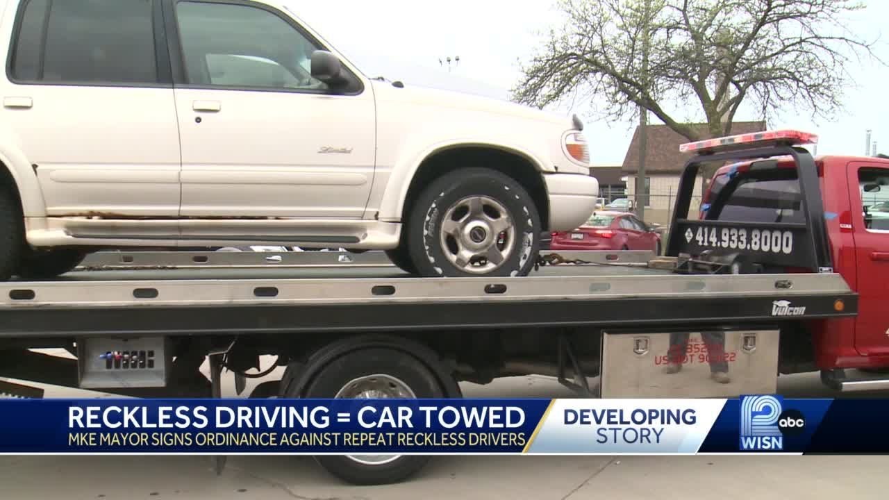 Reckless Driving, Car Towed 6pm - YouTube