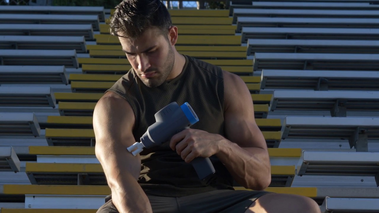The BioZoom Massage Gun | Percussive Massage Therapy | Find Relief Now ...