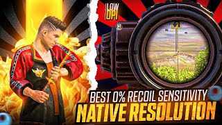 Gameloop Native Resolution Sensitivity Settings 🔥 | Best Sensitivity for Smooth Gameplay!