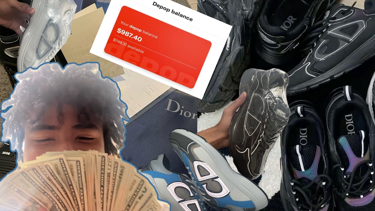 How I Made $5,000+ Reselling Designer Shoes On Depop..