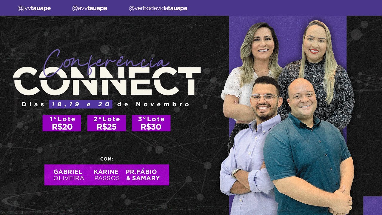 Connect 2022 | 20/11/2022 | 3° Dia - Noite - YouTube