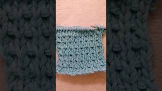How to knit the Basket stitch pattern, Continental style. #knittingpattern please subscribe