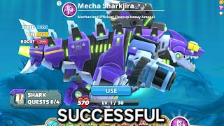 How To Get Schematics To Unlock Mecha Sharkjira Or Shin Sharkjira Full Guide Hungry Shark World
