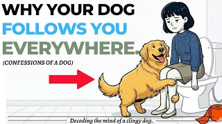 Psychology of Dogs That Never Leave Your Side (What They’re Telling You)