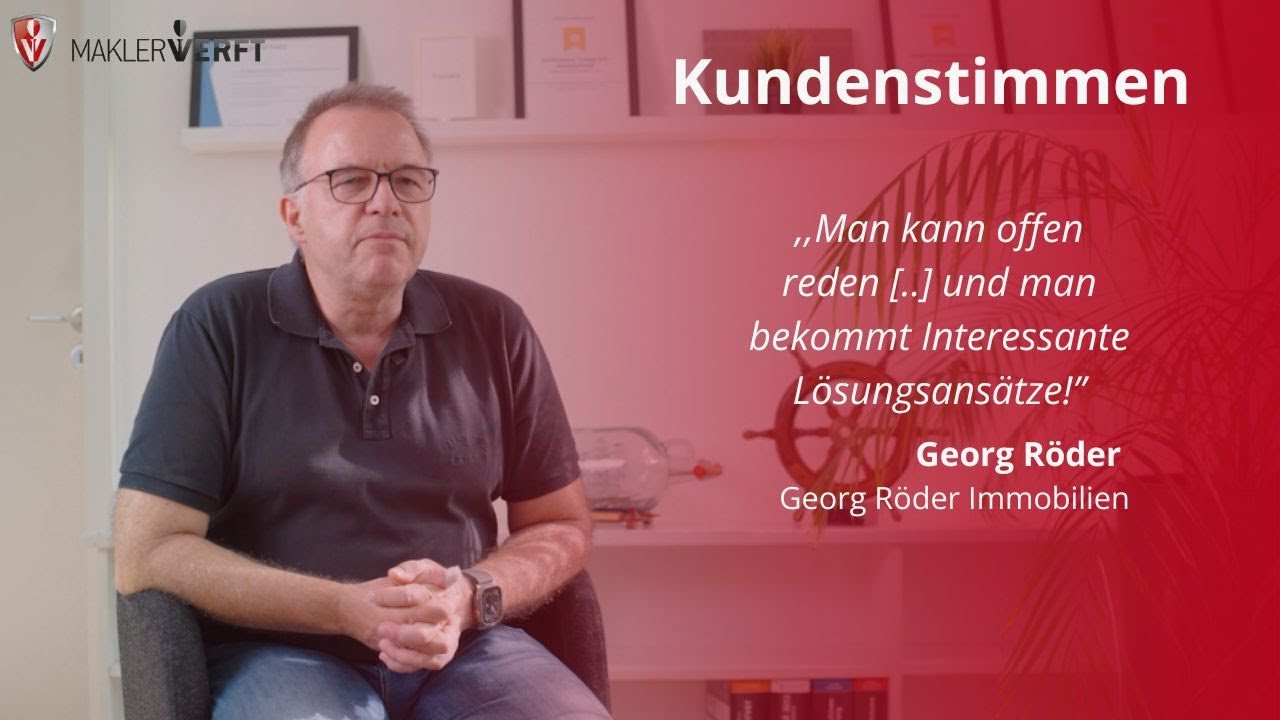 Georg Röder Kundenstimmen: Georg Röder von Georg Röder Immobilien - YouTube