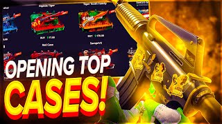OPENING THE TOP CASES ON HELLCASE CRAZY OPENING!