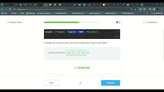 60 Module 5 Quiz | Python Developer | Sololearn