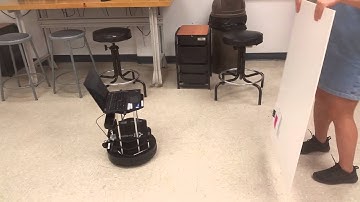 Turtlebot color following--go around the lab